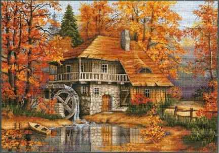 «Осенний пейзаж» - набор фирмы Luca-S №87134