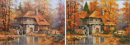 «Осенний пейзаж» - набор фирмы Luca-S №87136