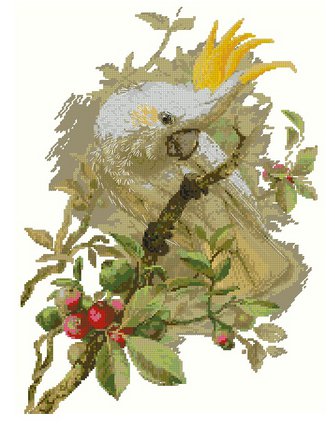 Ищу схему БЕЛЫЙ КАКАДУ №87935