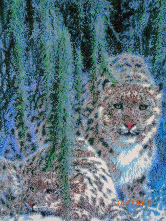 Процессы вышивки бисером №90388