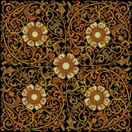 Очень нужны схемы красивых восточных подушек №92167