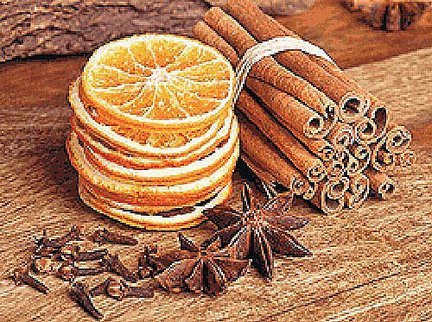 Корица и апельсин №93542