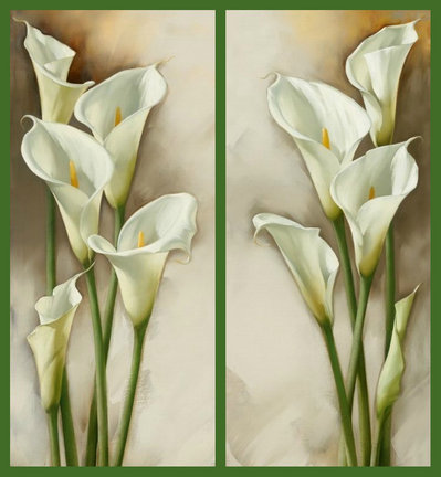 Картины в дизайнерских рамках №94165