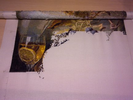 Натюрморт с виноградом и грушами №94513