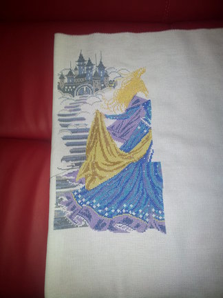 Золушка и другие работы по схемам Джоан Эллиот №94680