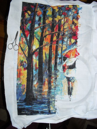 Афремов «Двое под зонтом» №98791