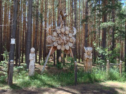 Деревянные скульптуры под открытым небом №102638