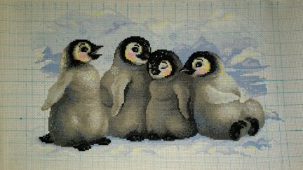 Забавные пингвины (Риолис) №106003