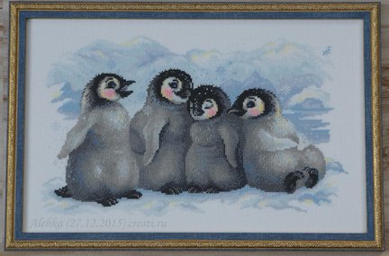 Забавные пингвины (Риолис) №106975