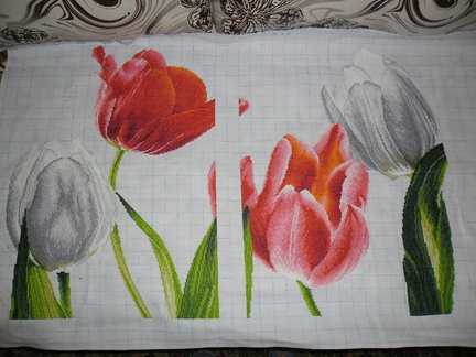 Триптих «Тюльпаны» №107406