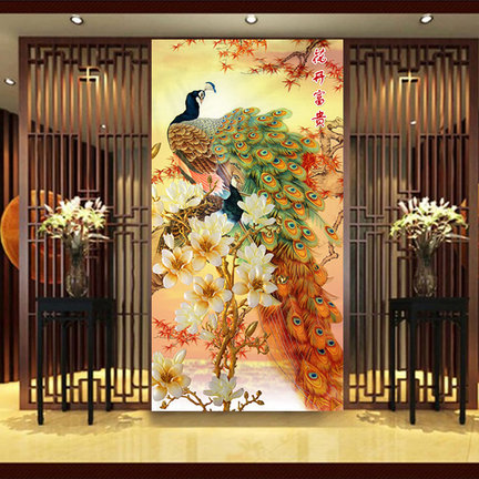 Павлины и магнолии №107424