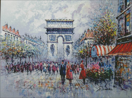 Сколько крестов лучше для четкости картины? №110835