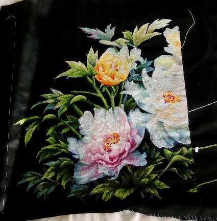 Букет пионов от корейских дизайнеров №119412