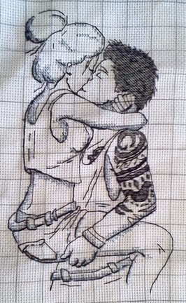 Моя вышивка в процессе №120523