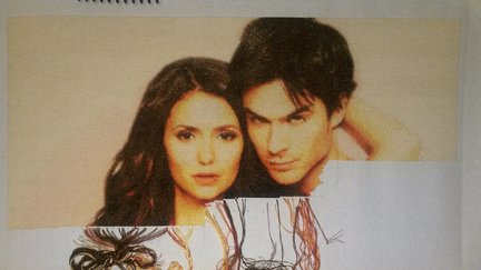 Дневники вампира: история одной вышивки №122741