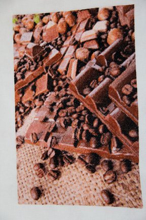 Триптих кофейное-ореховое-шоколадное №124686