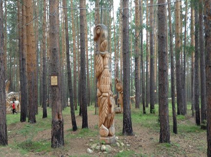 Деревянные скульптуры под открытым небом №127509
