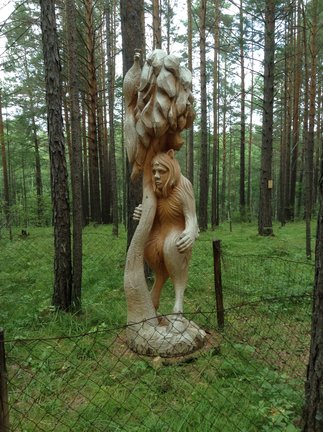 Деревянные скульптуры под открытым небом №127519