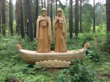 Деревянные скульптуры под открытым небом №127543