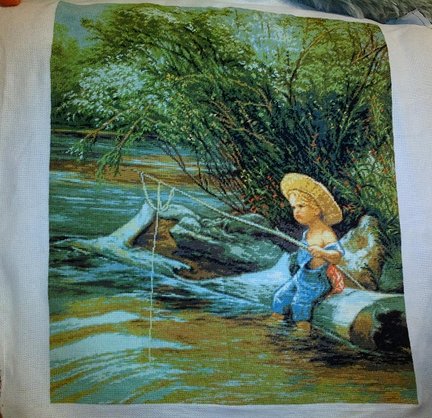 Маленький рыбак (Goblenset) №132560