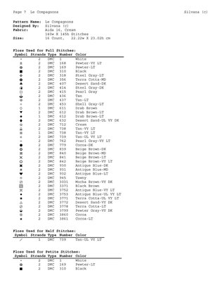 Схемы из серии «Маленький народец» №136080