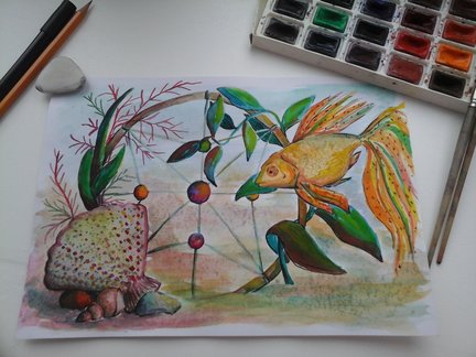 Мое хобби (рисование)... №137832