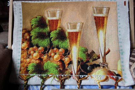 Шампанское и виноград №143833