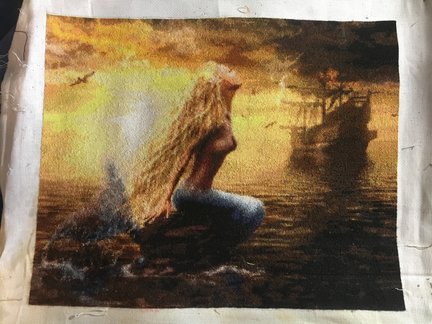 Процесс по китайскому набору по схеме хаеда «Русалка» №144014