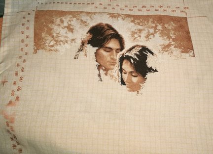 Пара с волчонком. Схема Галины Нестеренко. №145090