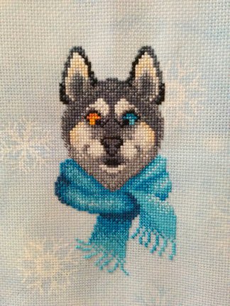 Мои вышивки в процессе №148819