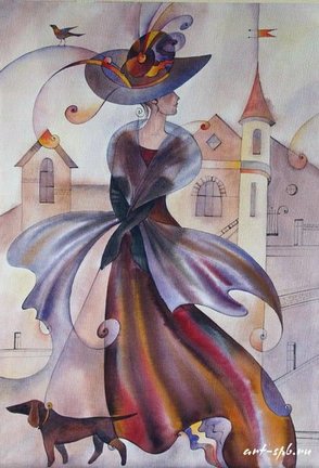 Три картины в стиле модерн №149762