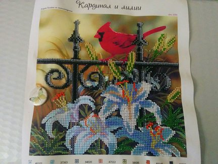 Мои вышивки в процессе №151076