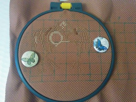 Мои вышивки в процессе №151077