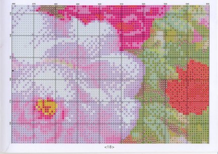 Цветы (сложные схемы) 2 набора №154012