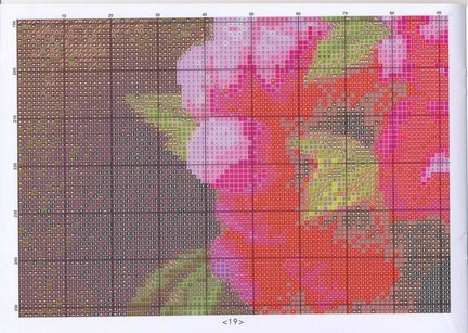 Цветы (сложные схемы) 2 набора №154013