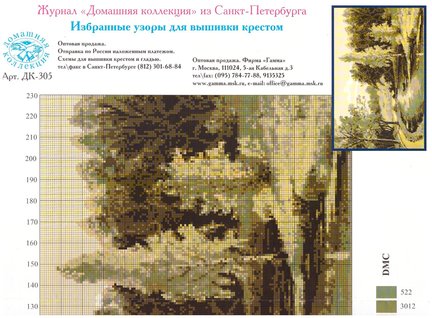 Схемы «Домашняя коллекция» - Фирма Гамма №154907