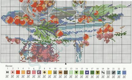 Чёрная канва (разные наборы + схемы) №157218