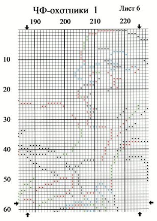 Чёрная канва (разные наборы + схемы) №157231
