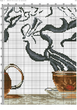 Чёрная канва (разные наборы + схемы) №157271