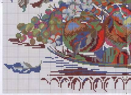 Чёрная канва (разные наборы + схемы) №157301