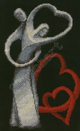 Чёрная канва (разные наборы + схемы) №157378