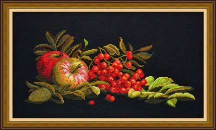 Чёрная канва (разные наборы + схемы) №157629