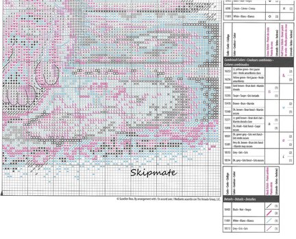 Чёрная канва (разные наборы + схемы) №157644