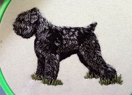 Часики гладью №157803