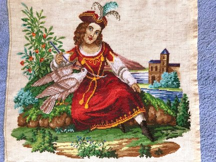 «Девочка с птицей» №158263