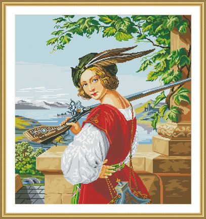 «Девочка с птицей» №158264