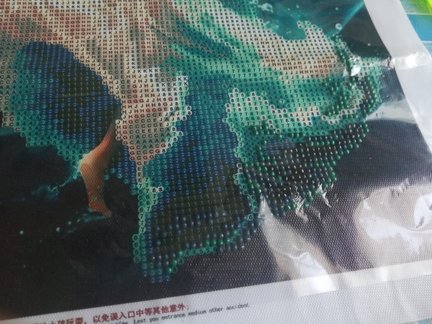 Творчество бабушки. Алмазная вышивка (мозайка, живопись). №158797