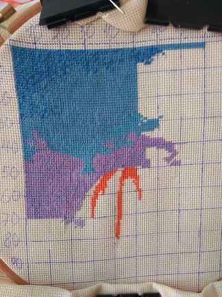 Вышивка китайскими нитками №159098