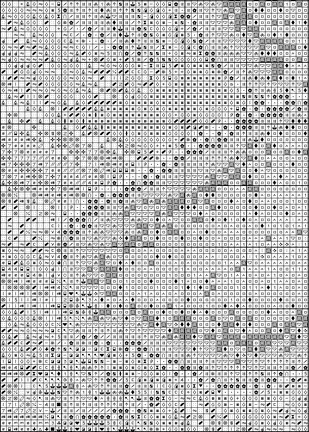 Схема «Три пушистых котёнка» №159141