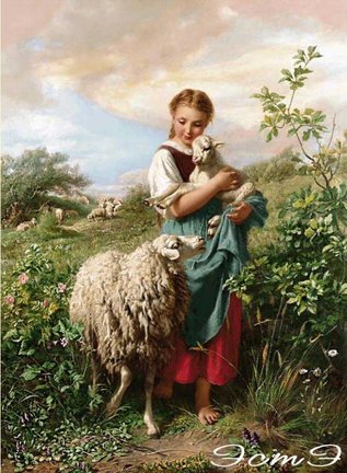 Маленькая пастушка №161759